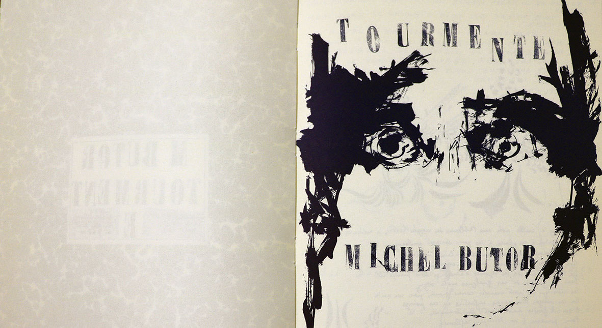 Michel-Butor-Tourmente Philippe Cognée